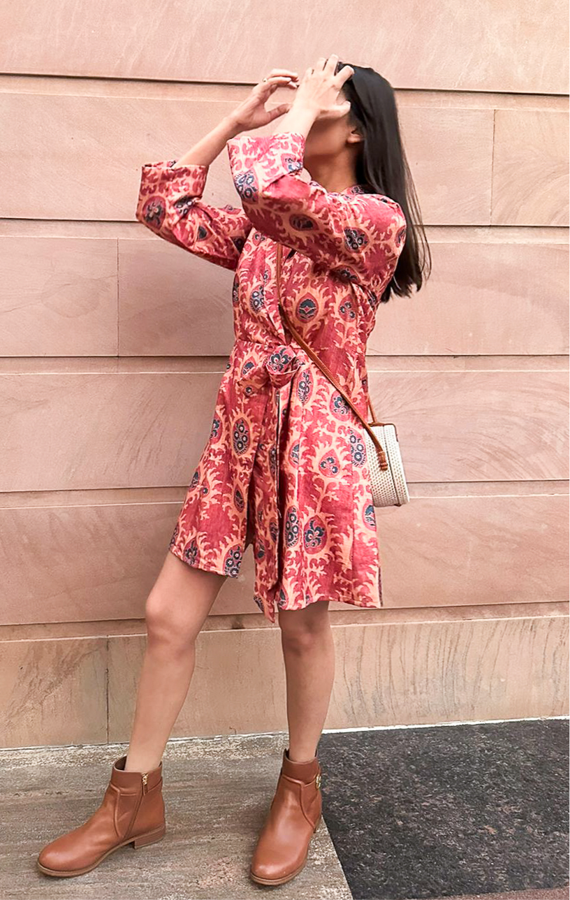 Silk dress