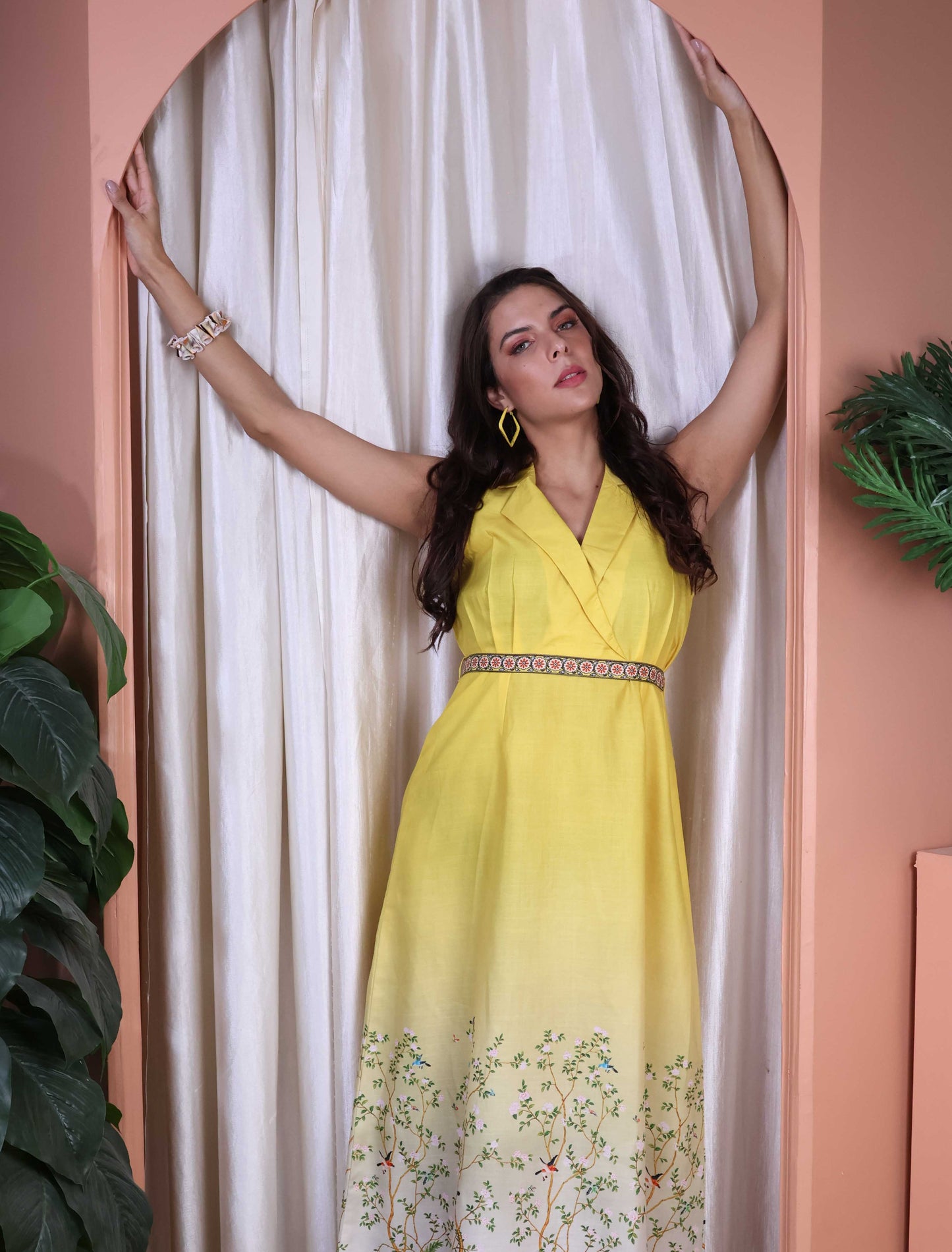 Yellow Long Dress