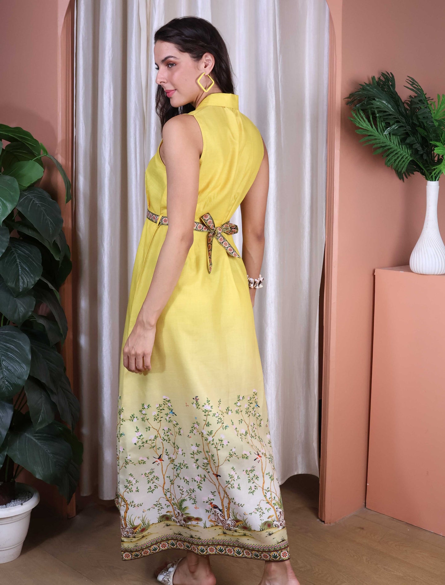 Yellow Long Dress