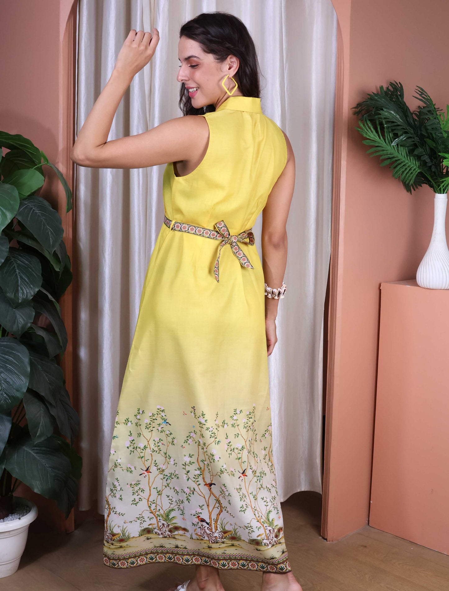 Yellow Long Dress