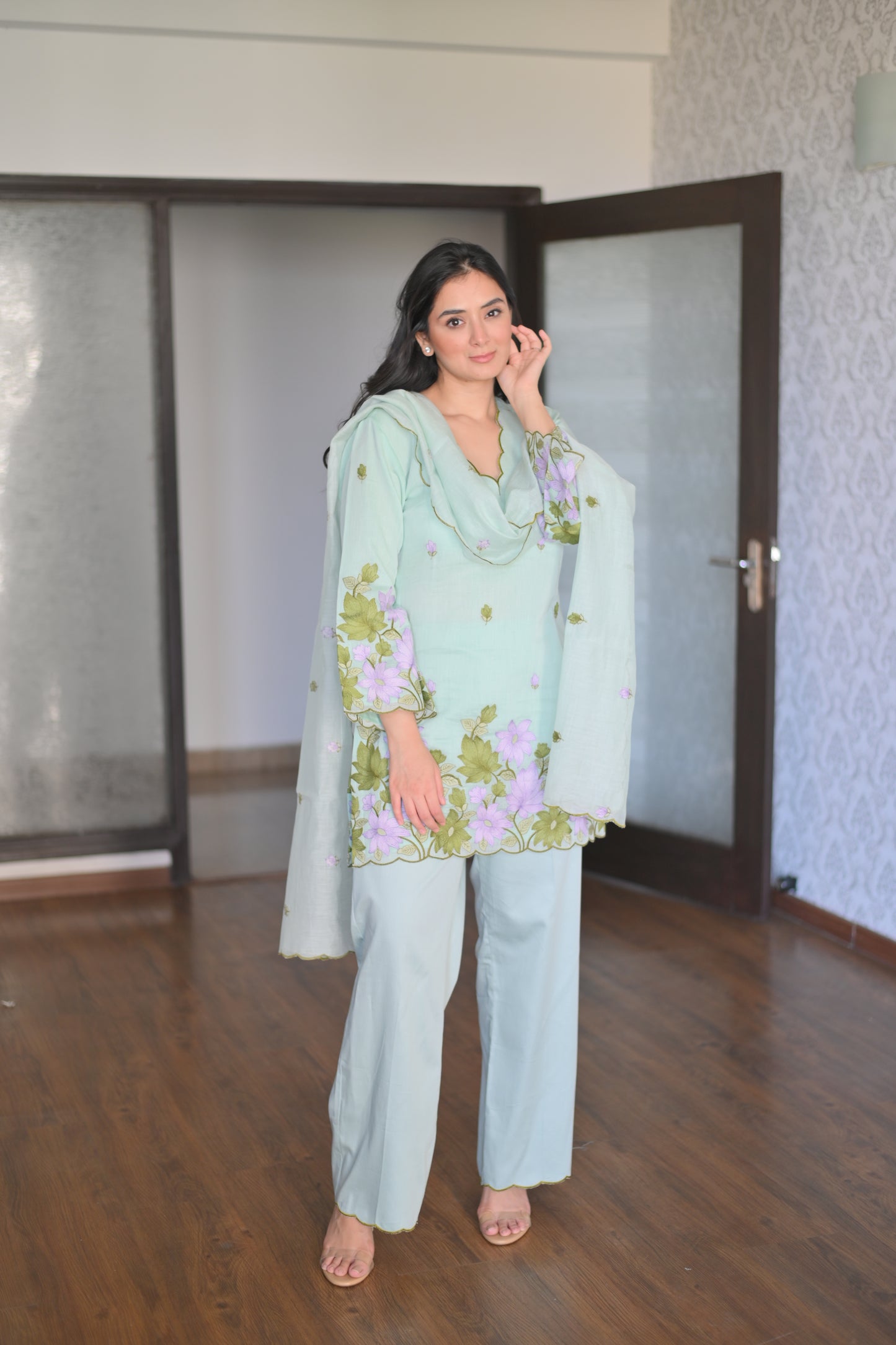Mint Green Mul Set 💚 - M / Mint Green - Allure Armoire