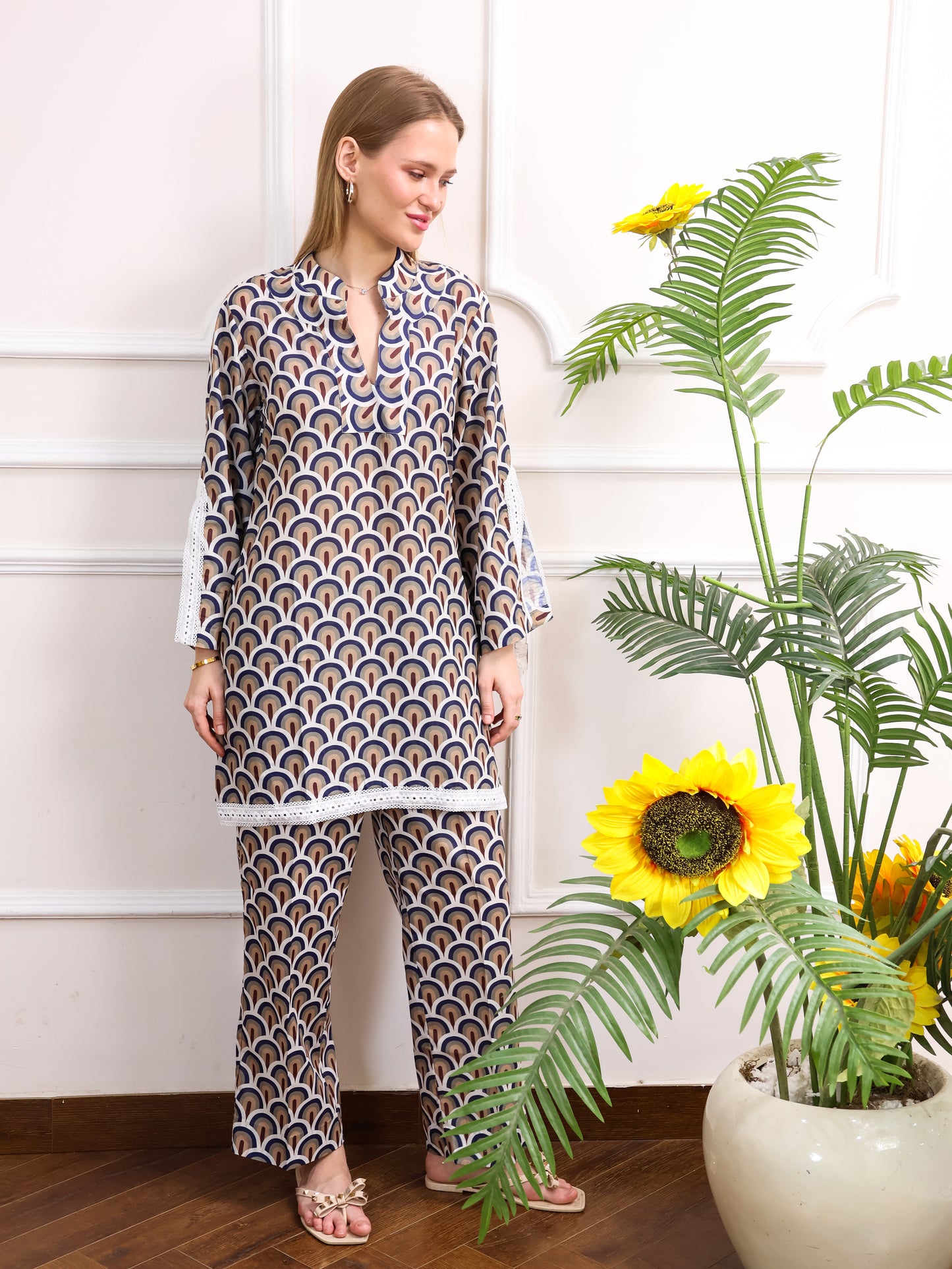 Japanese Cotton Printed Coordset