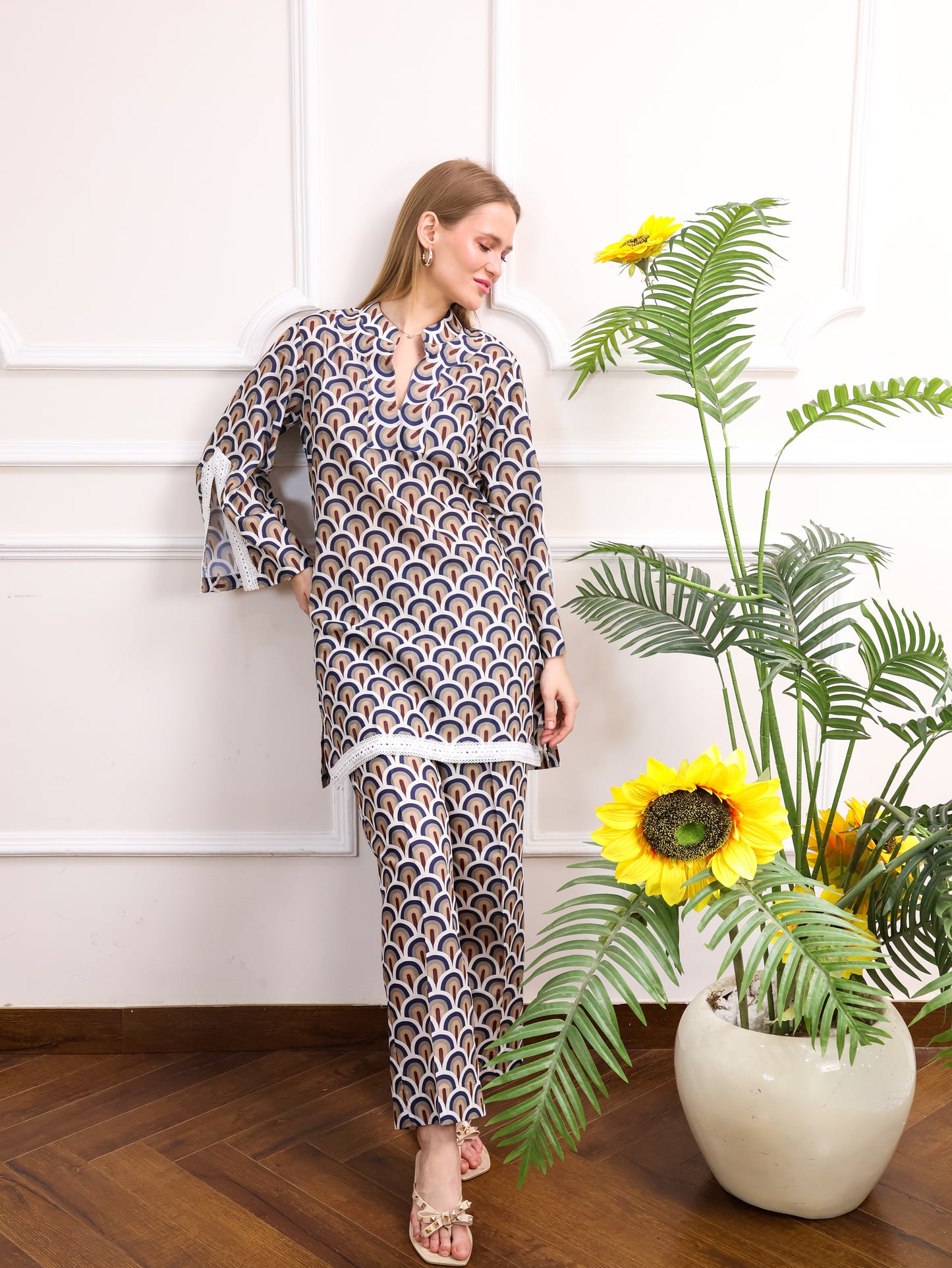 Japanese Cotton Printed Coordset
