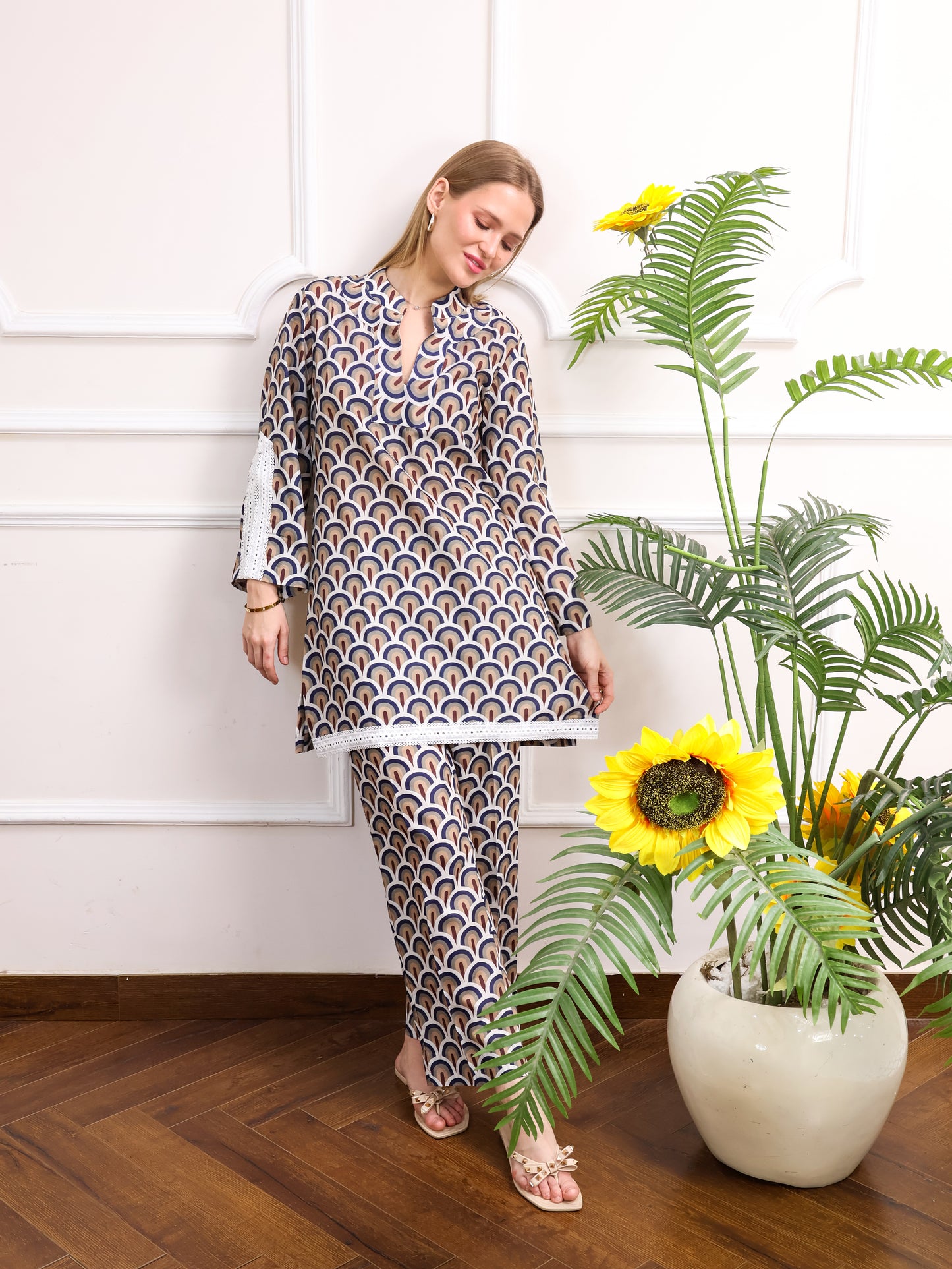 Japanese Cotton Printed Coordset