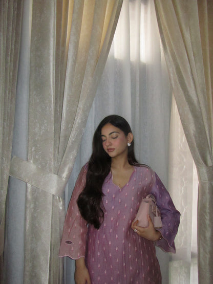 Shaded Mauve Mul Coord-Set 💜 - Allure Armoire