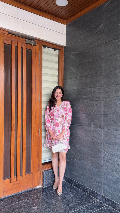 Berry floral dress🌷 - Allure Armoire