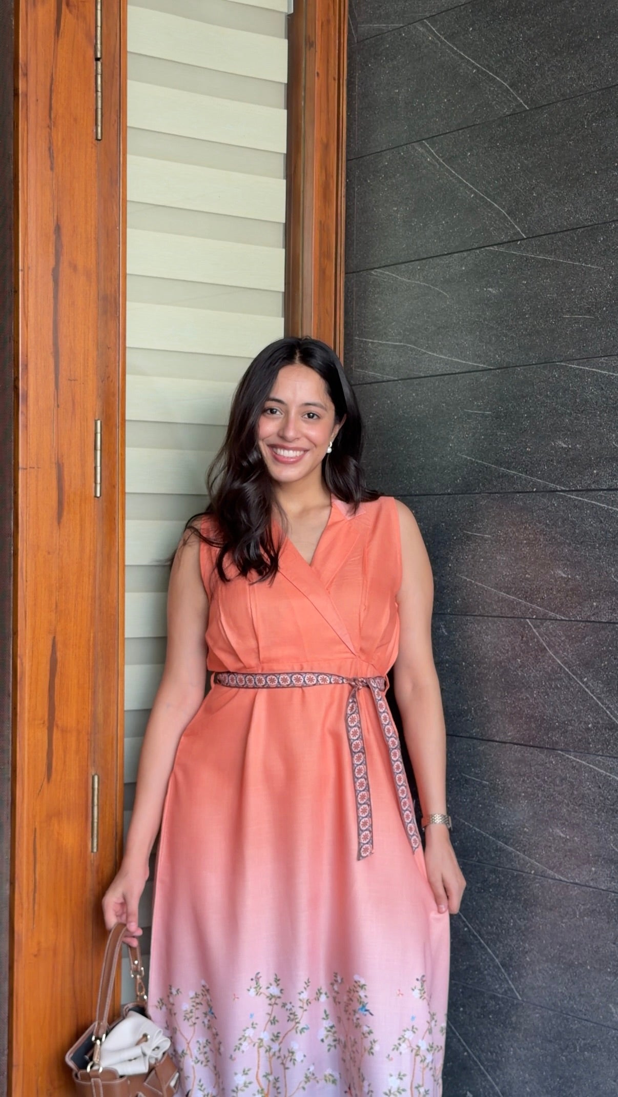 Orange Long dress🧡 - Allure Armoire