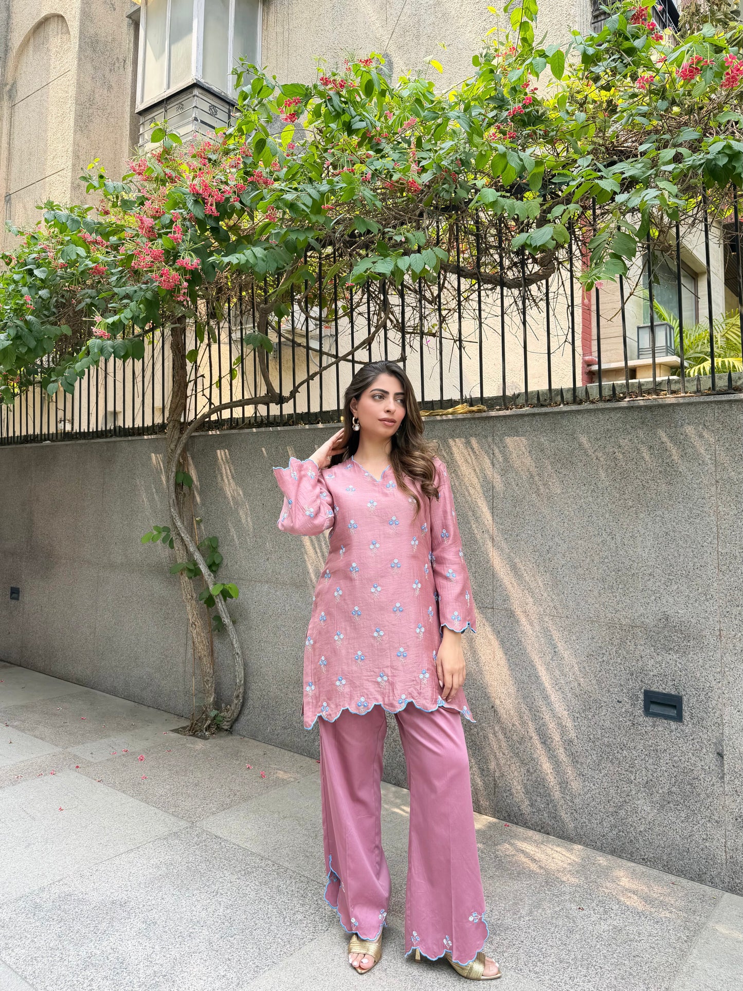 Maroon Pink Mul Set ❤️🌸 - Maroon Pink / Medium - Allure Armoire
