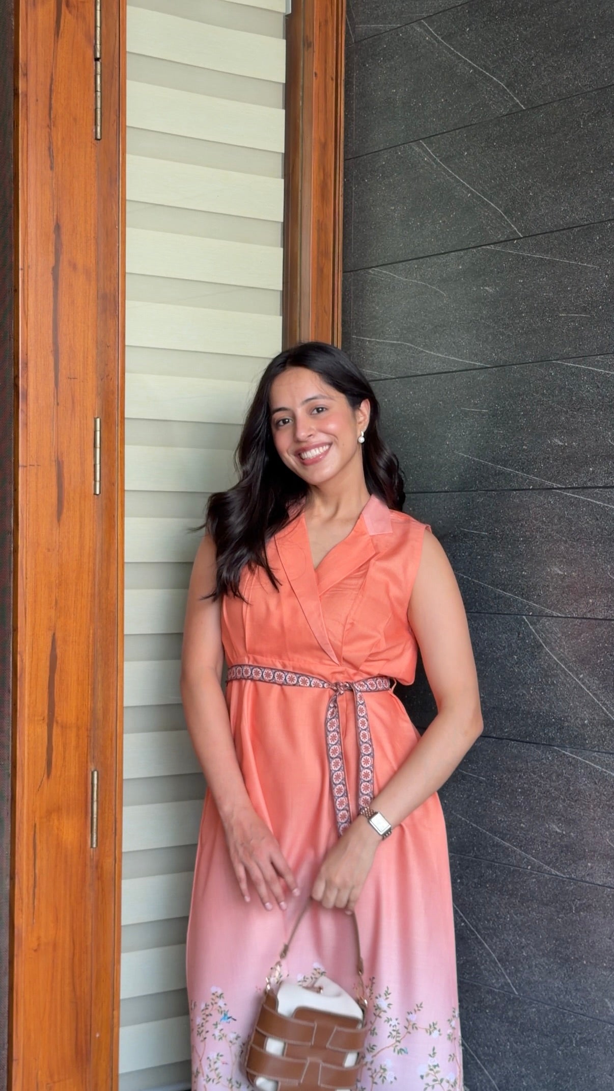 Orange Long dress🧡 - Allure Armoire