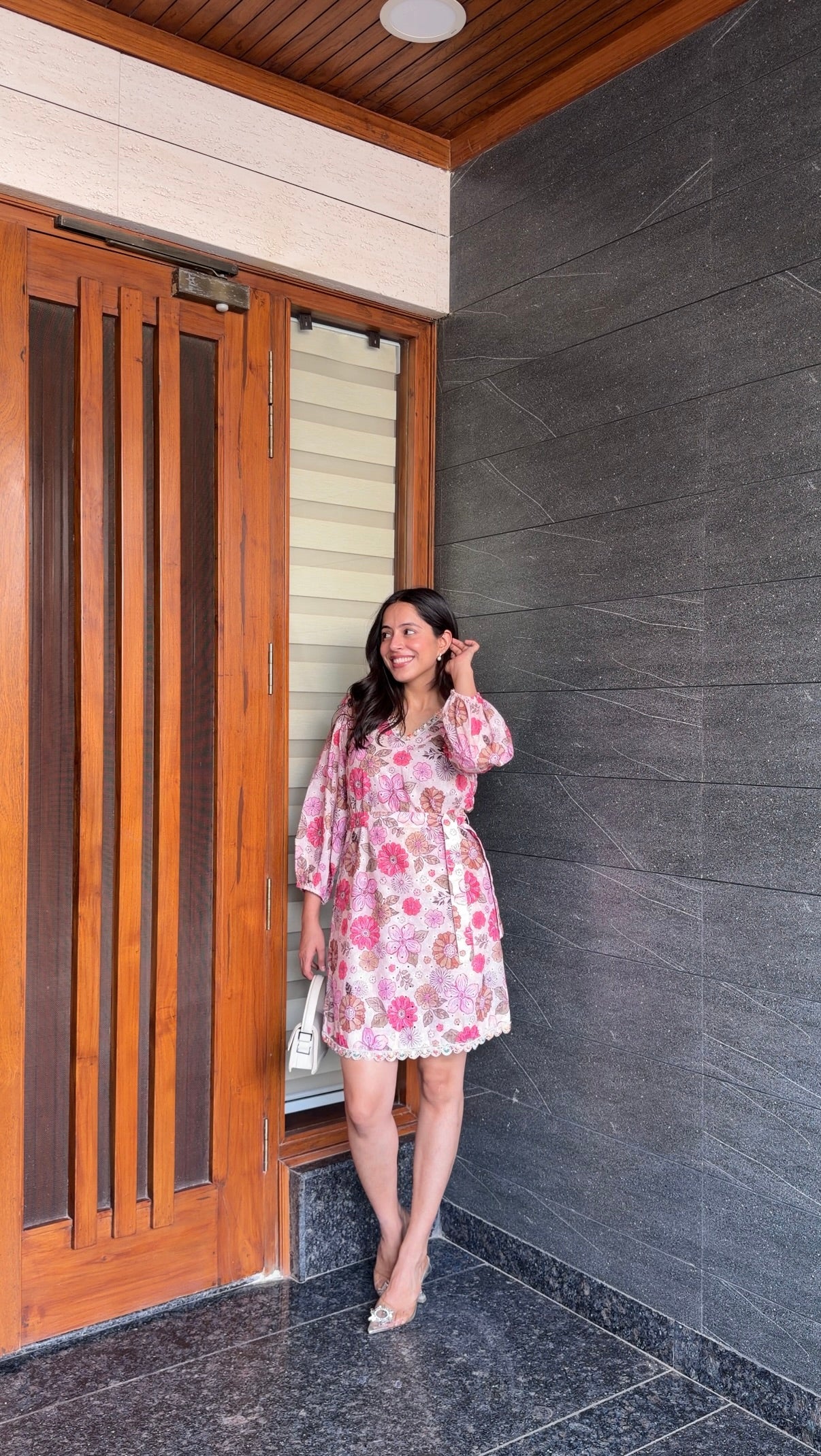 Berry floral dress🌷 - Allure Armoire