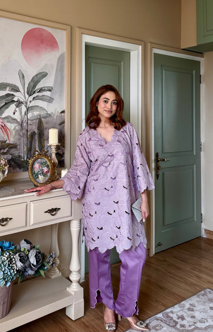 Lavender Linen Set