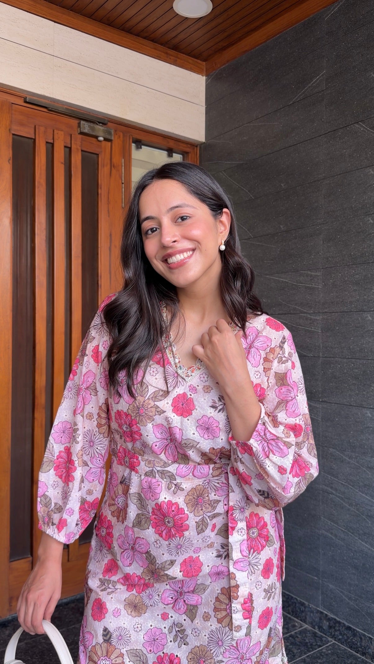Berry floral dress🌷 - Allure Armoire