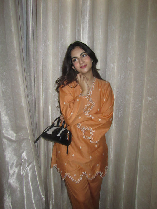 Baby Orange Mul Set 🧡 - Allure Armoire