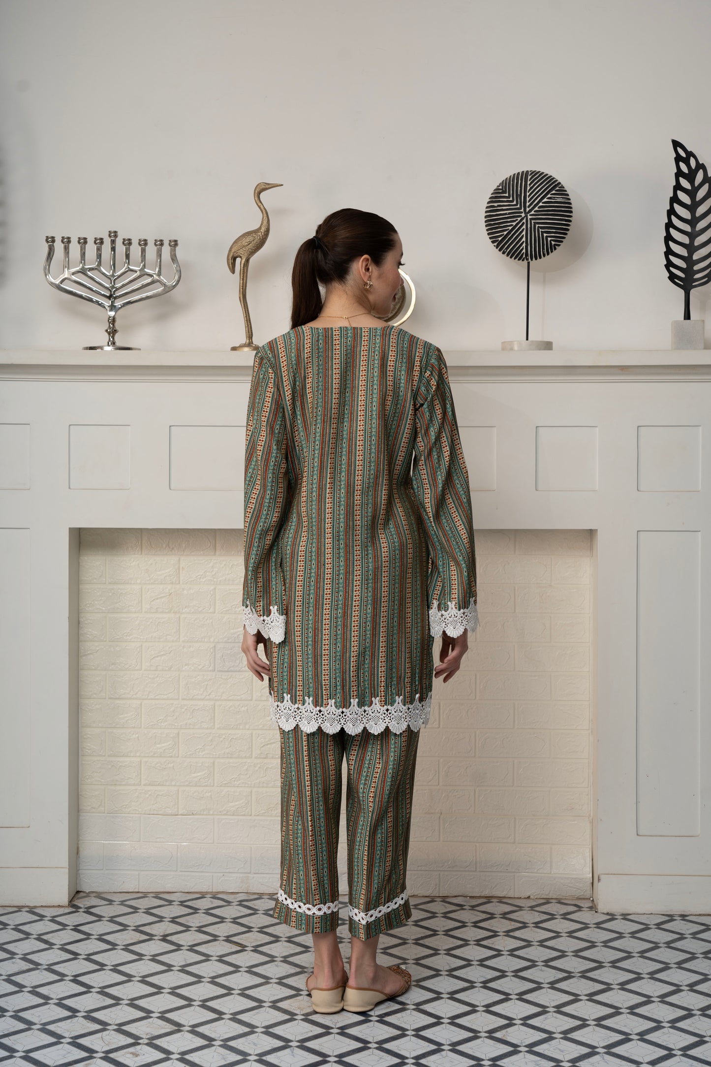 Emeralde Green Co-ord Set