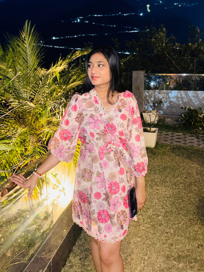 Berry floral dress🌷 - Allure Armoire