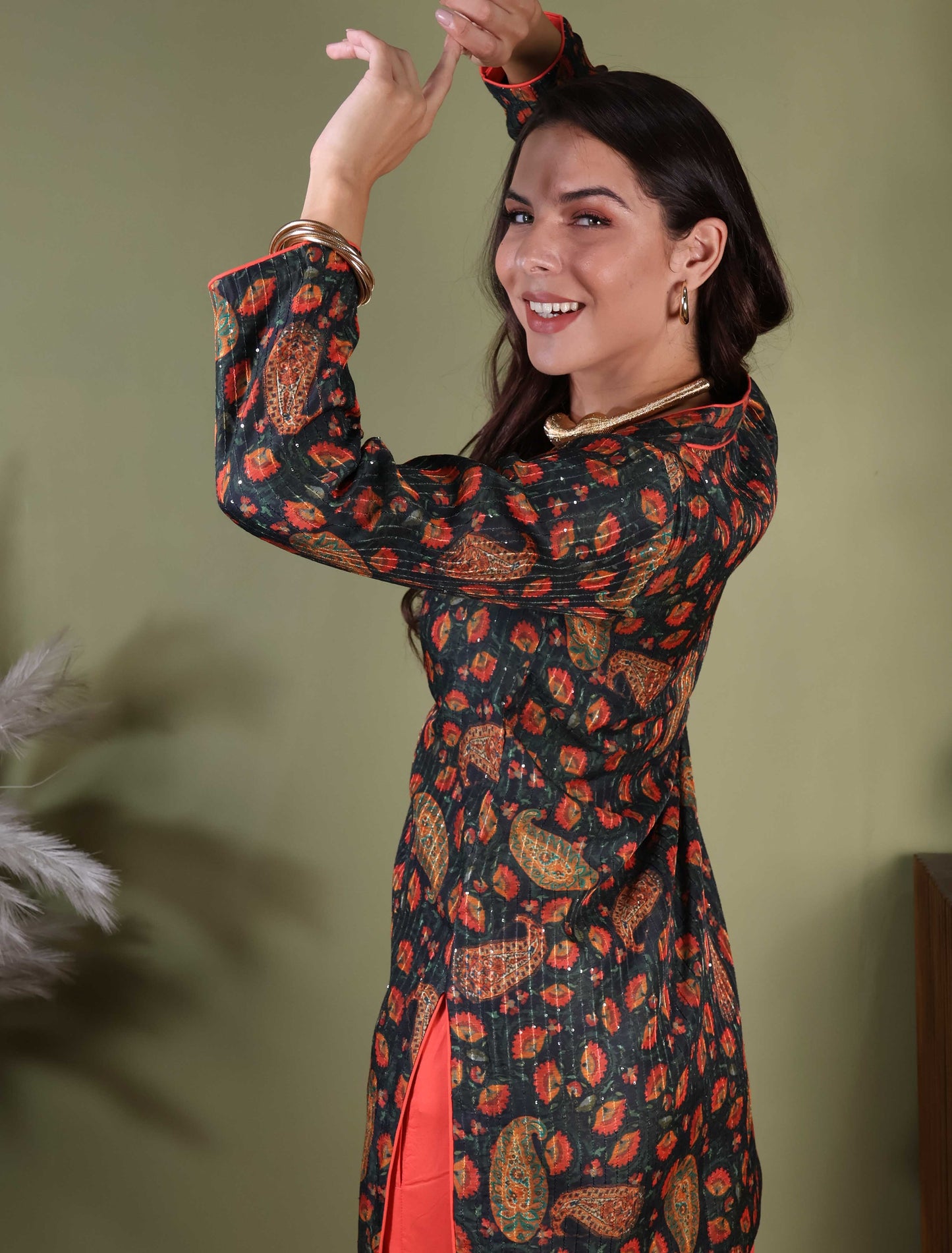 Prussian Blue Kurta & Pant Set