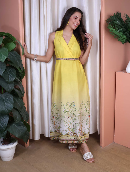 Yellow Long Dress