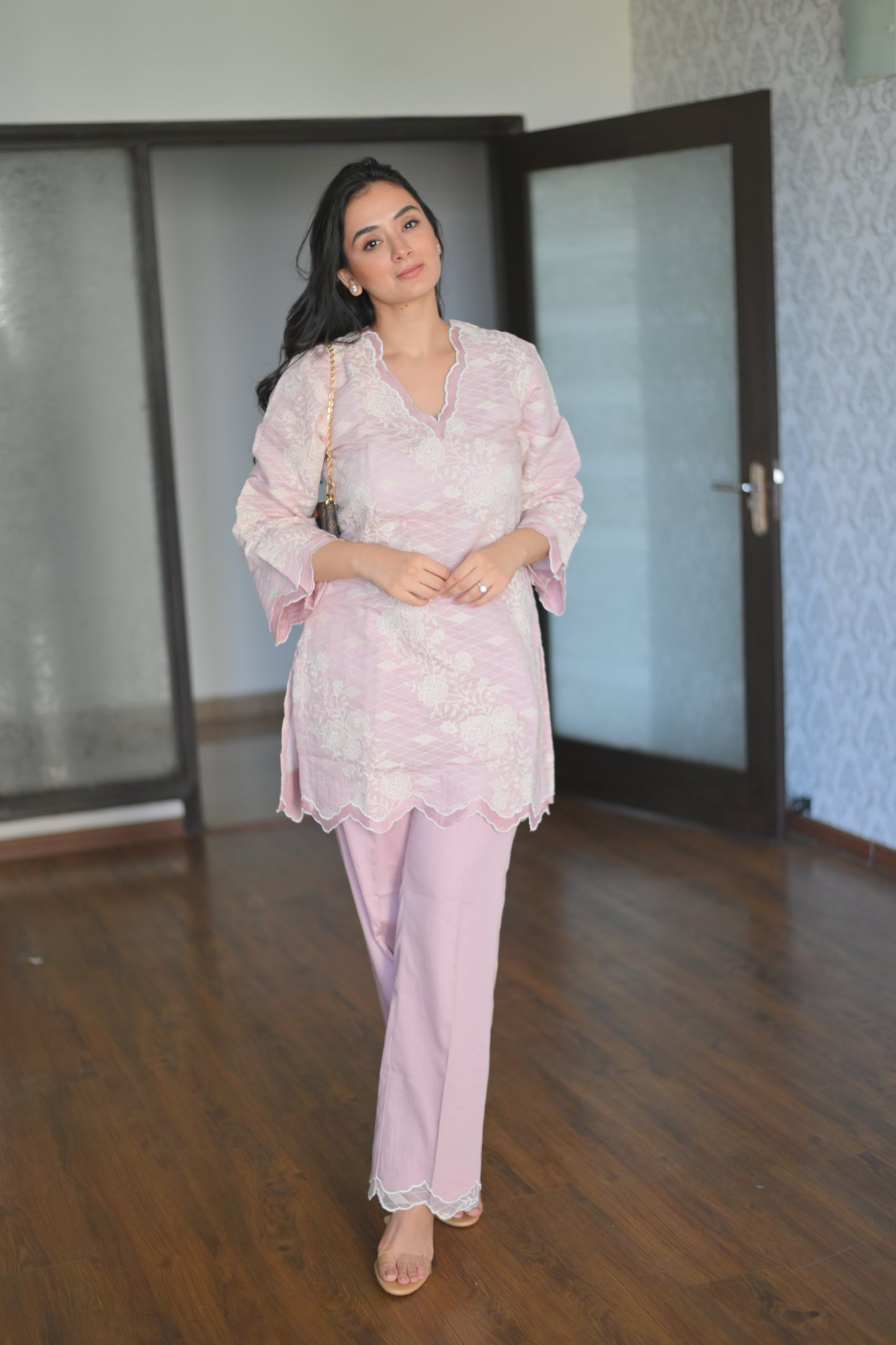 Light pink mul Coordset 💝 - S / Pink - Allure Armoire