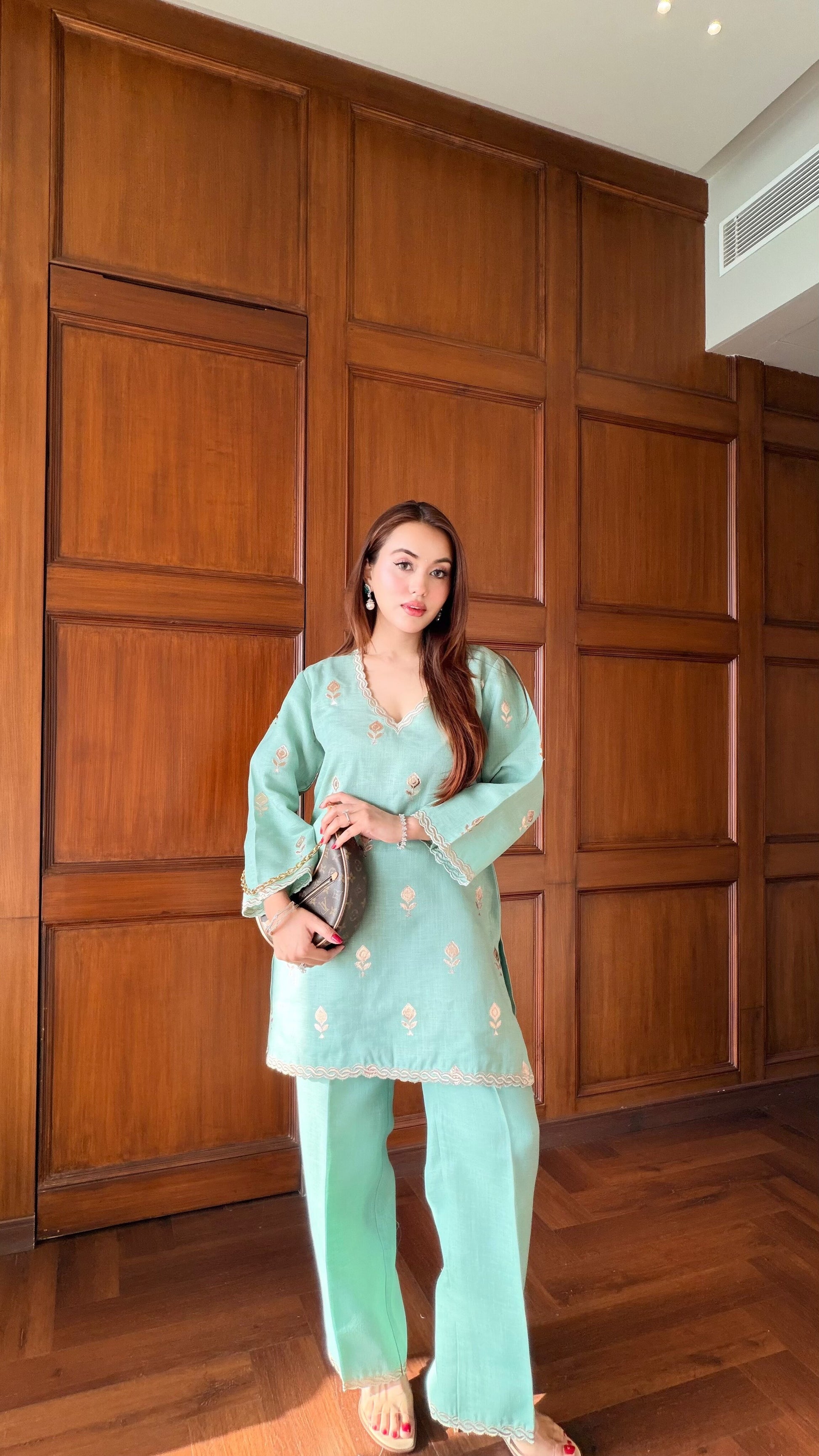 Seafoam Green Gold Set ✨ - Allure Armoire