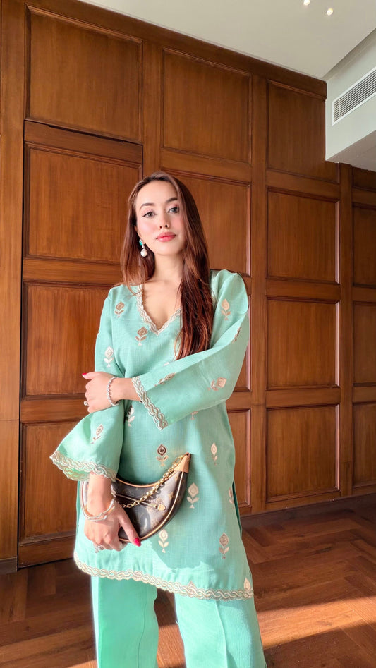 Seafoam Green Gold Set ✨ - Allure Armoire