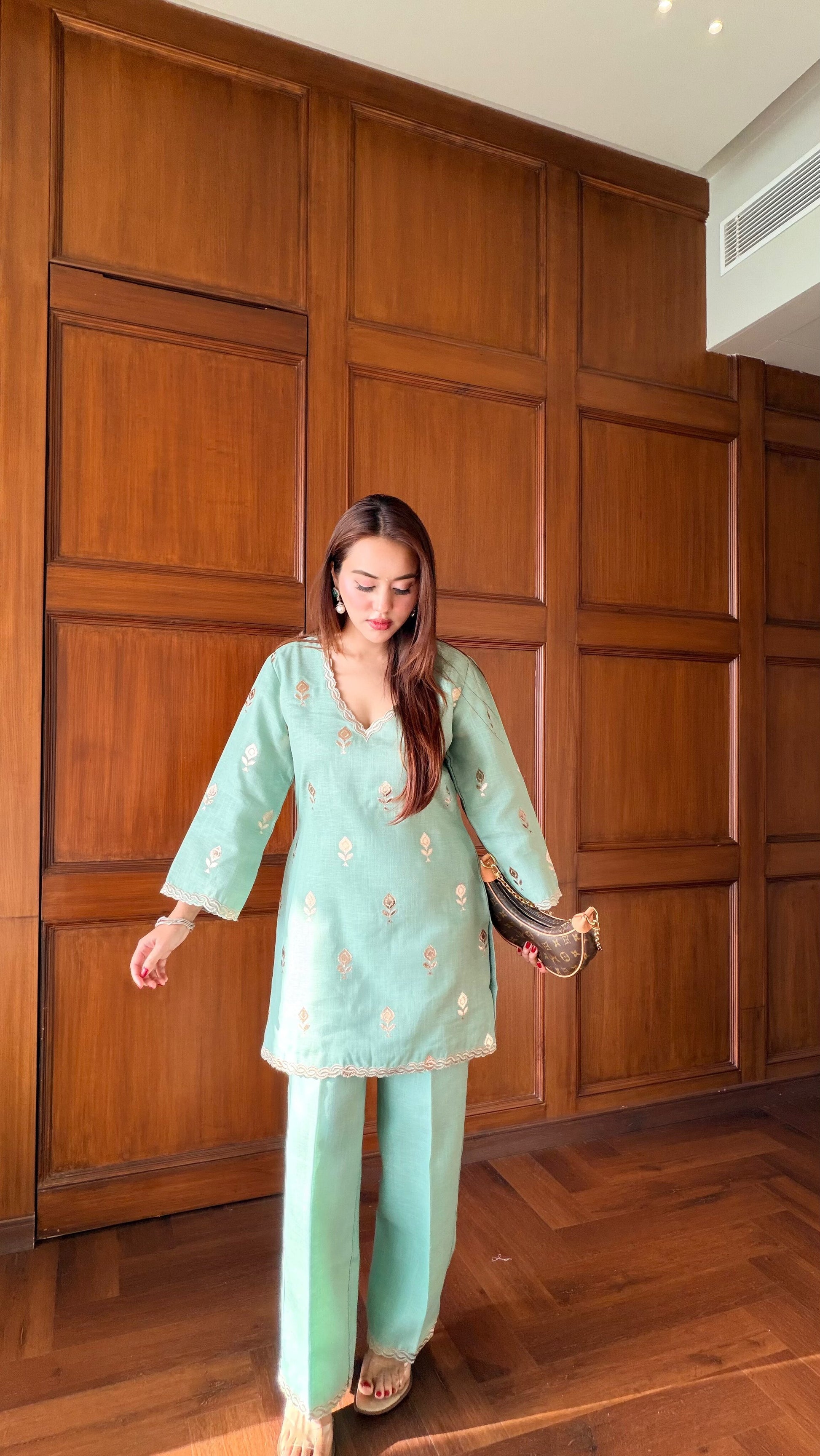 Seafoam Green Gold Set ✨ - Allure Armoire