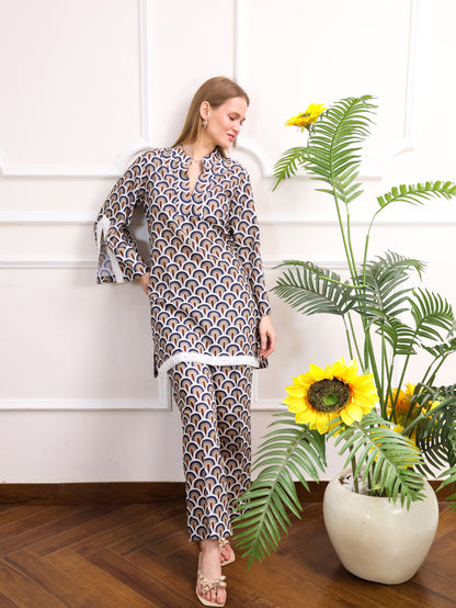 Japanese Cotton Printed Coordset