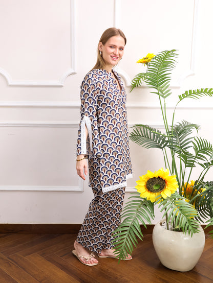 Japanese Cotton Printed Coordset