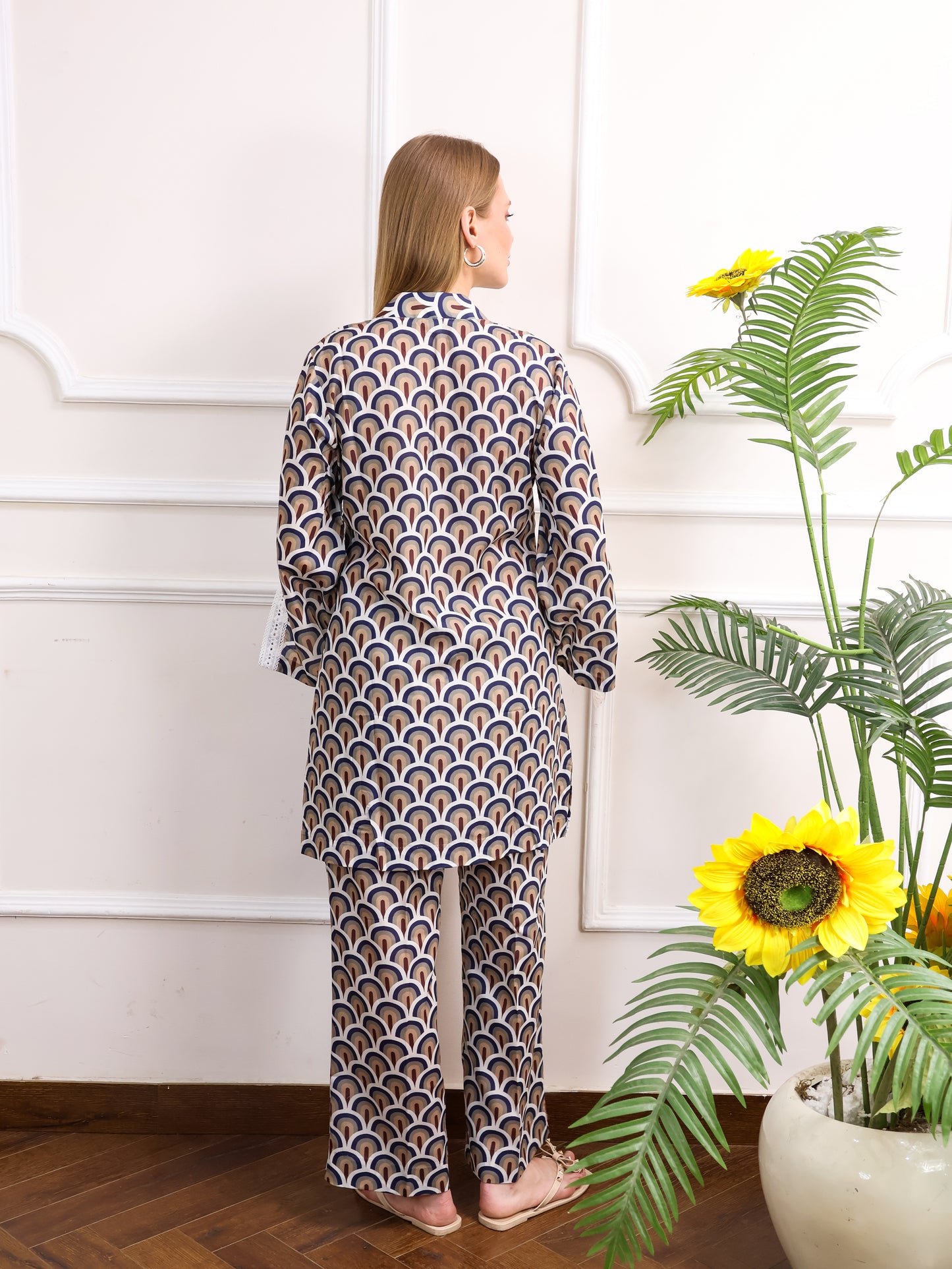 Japanese Cotton Printed Coordset