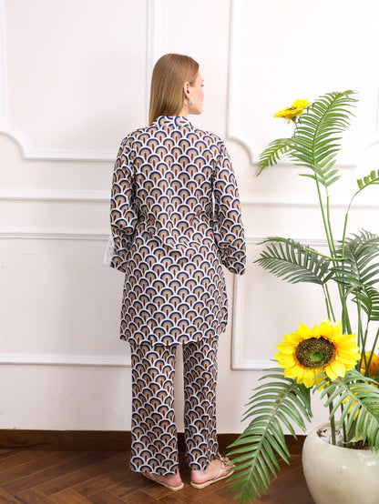 Japanese Cotton Printed Coordset